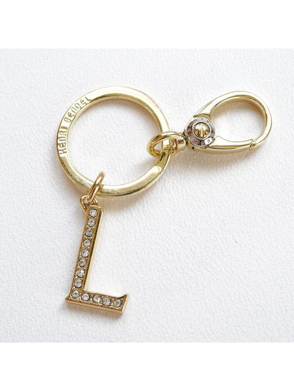 Henri Bendel Monogram L Keychain